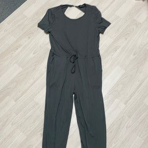 MINKPINK JUMPSUIT - Small Charcoal Grey Jumpsuit